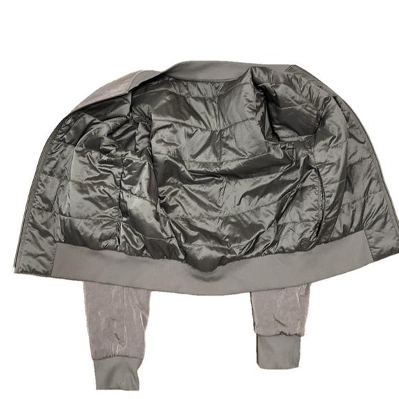 Lululemon Mauve (Dark Chrome) Non Stop Reversible Bomber Jacket | Size 6 - Picture 6 of 6